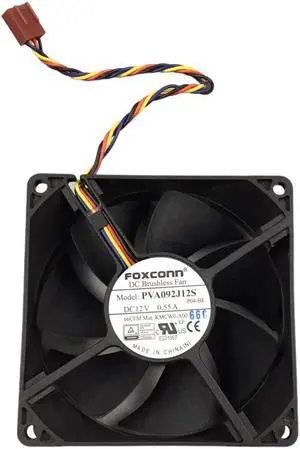 Foxconn Dc Brushless Fan PVA092J12S DC 12V 0.55 A 4 pin