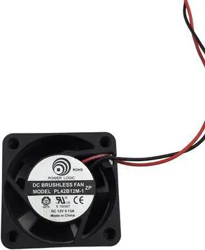 Power Logic PL42B12M-1 2-Pin Cooling Fan DC12V 0.13A