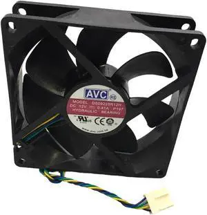 Cooling Fan AVC DS09225R12H 92X92X25mm 0.41A 12V Hydraulic Bearing