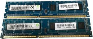 Ramaxel 8GB (2x4GB) RMR5030EB68F9W-1600 PC3-12800 DDR3 1600MHz Desktop Memory