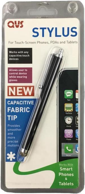 QVS Capacitive Fabric Tip Stylus IS-BK