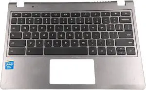 Acer Chromebook C720P Topcase Palmrest Keyboard Gray 9Z.NB0SQ.001