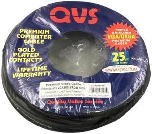 VGA/QXGA Triple Shielded VGA/QXGA premium cable 25ft