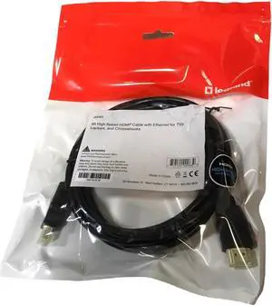 Legrand 00083 8ft High Speed HDMI Cable with Ethernet for TVs, Laptops, and Chromebooks HDMI high speed W/ Ethernet