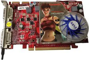 ATI Radeon Diamond HD 4670 B666 Video Card - 1GB DDR3