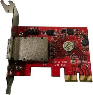 Addonics QA13 Low Profile PCI Adapter Controller Card I123E-00B C31S