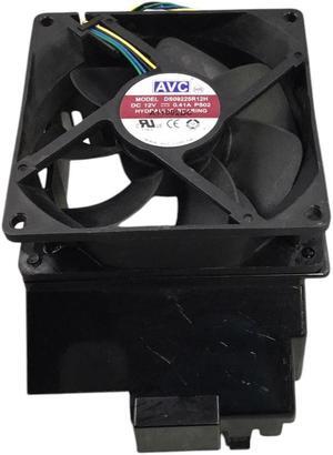 AVC DS09225R12H P1-628547Computer Cooling Case Fan 4-Pin W/ Shroud