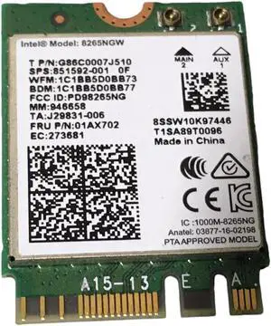 Lenovo ThinkPad X1 14" Carbon 6th Gen Wireless WiFi Card 8265NGW ata 01AX702