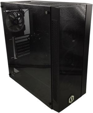 Cyberpower PC C Series Computer Case, w/Fans, Black & Glass ET8680-16385