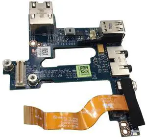 Dell Latitude E6500 USB Audio LAN Firewire Board with Cable K120P LS-4044P