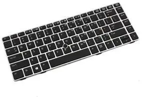 HP Elitebook 8470p Replacement Keyboard Laptop 700945-001 702651-001
