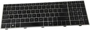 HP ProBook 4540s 15.6" Black & Silver US Keyboard - 702237-001