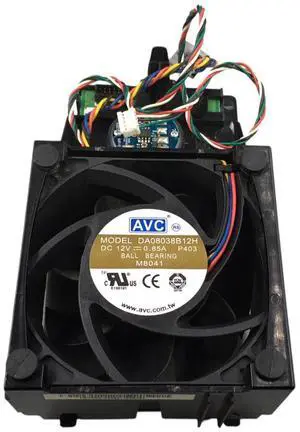AVC Fan 0M8041 M8041 for XPS 200 210 DA08038B12H 80x80x38mm 4-wire DC12V 0.85A