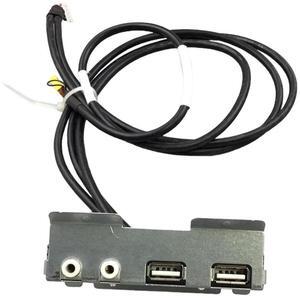 Dell XPS 8700 Genuine Desktop Front USB Audio I/O Board w/Cables 1B231H400 7844F