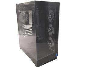 Cyber PowerPC Model C Series ET8460-2837 Case w/ Tempered Glass &fan