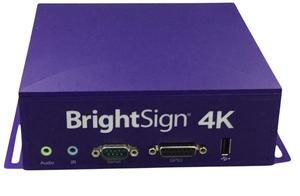 Brightsign 4K Digital Signage Media Player Purple 4K1142-WW, No(Adapter)