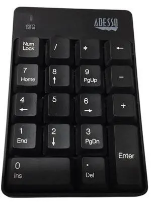 ADESSO WKB-6010UB 18-Key Wireless Numeric USB Keypad