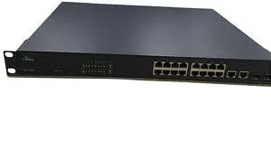 EtherWAN EX17162 ,16-port 10/100BASE-TX POE and 2-port Ethernet Switch