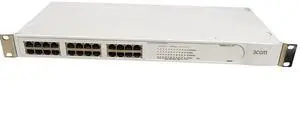 3COM Baseline 3C16471 2024 10/100 24-Port Switch NO Power Cord Included