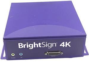 BRIGHTSIGN 4K Model 4K242-WW Digital Signage Media Player No ( Power Adapter)