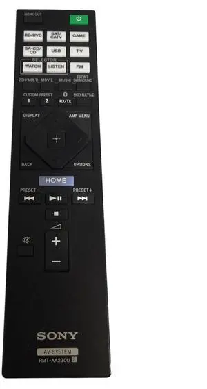 SONY RMT-AA230U AV System Remote Control
