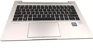 For HP ProBook 430 G6 Palmrest Upper Case Backlit keyboard L44548-001