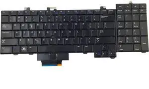GENUINE DELL PRECISION M6500 LAPTOP 0D113R US BACKLIT KEYBOARD