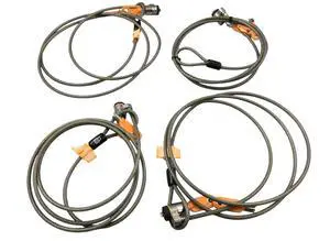 4 of Kensington MicroSaver Keyed Notebook Lock Laptop Security Cable 6ft.