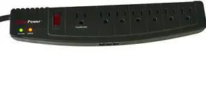 Cyber Power Surge Protection 750 7 Outlets 31F8 60Hz 1875W 125V