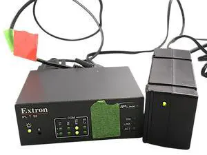 Extron IPL T S2, Two Serial Port IP Link Control Processor W/Power Supply &Cable