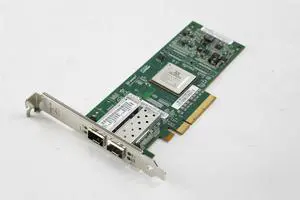 IBM QLogic QLE8142-IBMX High Profile 10Gb Dual-Port PCI Fiber Channel Network Adapter Card 42C1802 42C1801