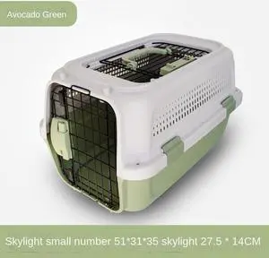 Dog Air Box With Skylight Portable Cage Rabbit Dog Cat Consignment Box Wholesale Pet Air Box