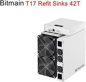 Antminer Blockchain Miners T17 42T Hash Rate With Upgraded Radiators More Stable Than Old Version T17