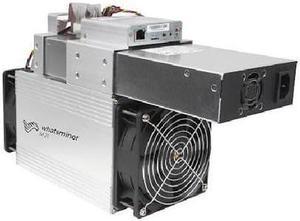 Whatsminer M21S from Microbt Mining Asic Bitcoin Miner Blockchain Miner Microbt whatsminer SHA-256 algorithm with a maximum hashrate of 58Th/s for a power consumption of 3480W