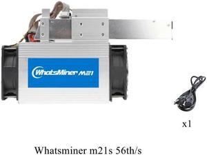 Efficiency of 60W (±5%) per TH Whatsminer M21S 56T From MicroBT Mining SHA-256