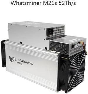 Whatsminer M21s 52Th/s BTC Miner 3120W SHA-256 Bitcoin Mining Machine