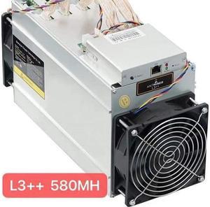 BITMAHIN ANTMINER L3++( With power supply )Scrypt Litecoin Miner 580MH/s LTC Come with Doge Coin Mining Machine ASIC Blockchain Miners Better Than ANTMINER L3 L3+ S9 S9i