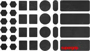 Pulsar Gaming Gears SUPERGRIP Pre-cut 1 Universal Griptape Pre-laminated Sweat Absorbing High Performance Universal Anti Slip Mouse Grip tape Ultra-thin 0.5mm (0.02in)