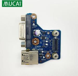 USB VGA Jack board For Dell Latitude E6440 laptop USB Charging VGA board VAL90 LS-9938P