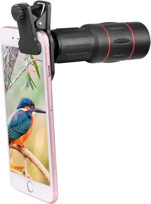 Mobile phone telephoto lens 18x external mobile phone camera telescope