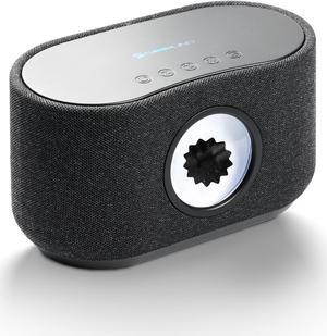 Magnetic Fluid Speaker,Dancing ferrofluid Speaker with Music Visualization Touch Control Stereo Sound + 3 Modes + 15W Wireless Charging,Creative Gifts,for Office Desktop Decor