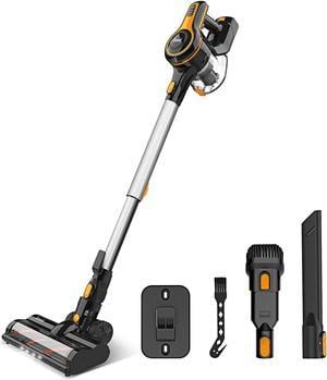 INSE Cordless Vacuum Cleaner, 23Kpa 250W Powerful Suction Stick Vacuum Cleaner, Up to 45min Runtime,10-in-1 Lightweight Vacuum for Carpet Hard Floor Pet Hair Car - S620