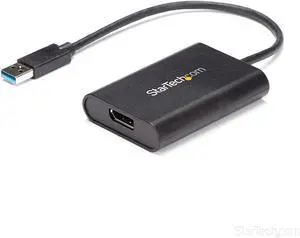 Startech.Com USB 3.0 to Displayport Adapter - 4K 30Hz - External Video & Graphics Card - USB Display Adapter - Supports Windows (USB32DPES2)