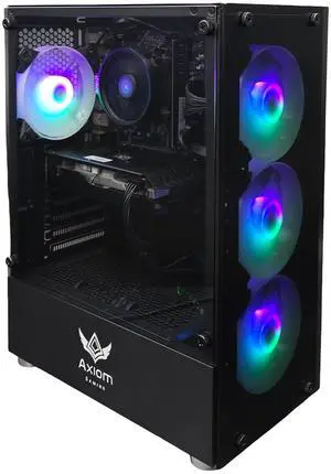 Axiom Gaming PC Blackstar, AMD Ryzen 5 5500, 16GB RAM, 512GB SSD, NVIDIA GeForce RTX 3060 Mobile 6GB GDDR6, Wi-Fi, Windows 11 Home