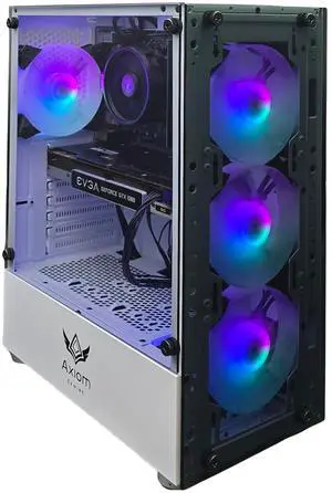 Axiom Gaming PC Astrolight, AMD Ryzen 5, 16GB RAM, 512GB SSD, NVIDIA GeForce GTX 1080 8GB GDDR5X, Wi-Fi, Windows 11 Home