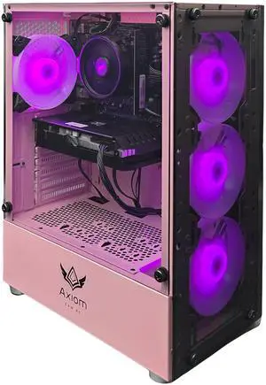 Axiom Gaming PC Rosequasar, AMD Ryzen 5 5500, 16GB RAM, 512GB SSD, NVIDIA GeForce RTX 3060 Mobile 6GB GDDR6, Wi-Fi, Windows 11 Home
