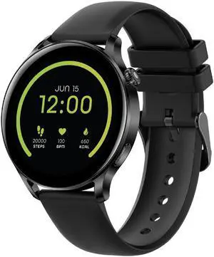Maxwest FIT22 - Health & Fitness Smartwatch W/ Bluetooth Calls/Texts, IP67 Water Resistant, Heart Rate SpO2, 6+ Days Battery