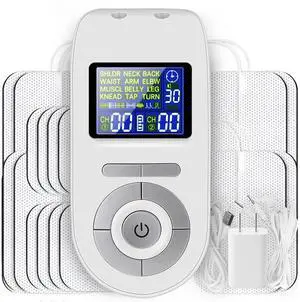 JowTree Electronic TENS EMS Unit Muscle Stimulator for Pain Relief Therapy, FDA Cleared