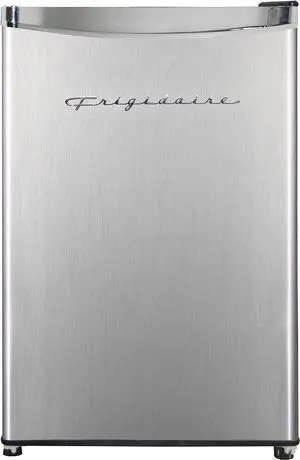 Frigidaire EFR321-AMZ 3.2 cu ft Stainless Steel Mini Fridge, Perfect for Home or The Office, Platinum Series