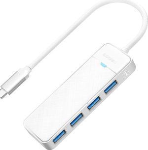 BYEASY USB Hub, 4 Port USB 3.0 Hub, Ultra Slim Portable Data Hub Applicable  for iMac Pro, MacBook Air, Mac Mini/Pro, Surface Pro, Notebook PC, Laptop